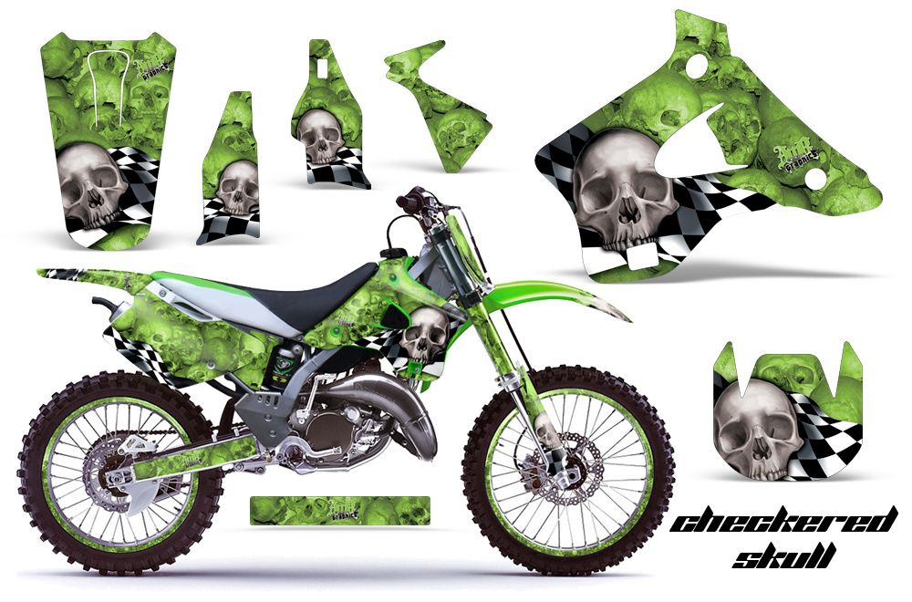 Kawasaki KX125 KX250 94-98 Graphics Kit CS SG NPs